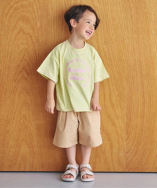 apres les cours(アプレレクール)の「【リンク】アソートロゴゆったり半袖Tシャツ(Tシャツ/カットソー・キッズ・レッド/ネイビー/ピンク/その他2/アイボリー/ライム・80/100/90/130/120/110)」の19枚目の写真