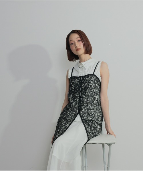 OandI（オーアンドアイ）の「バルーンヘムシャツブラウス（シャツ/ブラウス・レディース・ホワイト/ブラック/サックスブルー・FREE）」の22枚目の写真