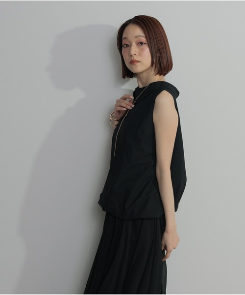 OandI（オーアンドアイ）の「バルーンヘムシャツブラウス（シャツ/ブラウス・レディース・ホワイト/ブラック/サックスブルー・FREE）」の21枚目の写真