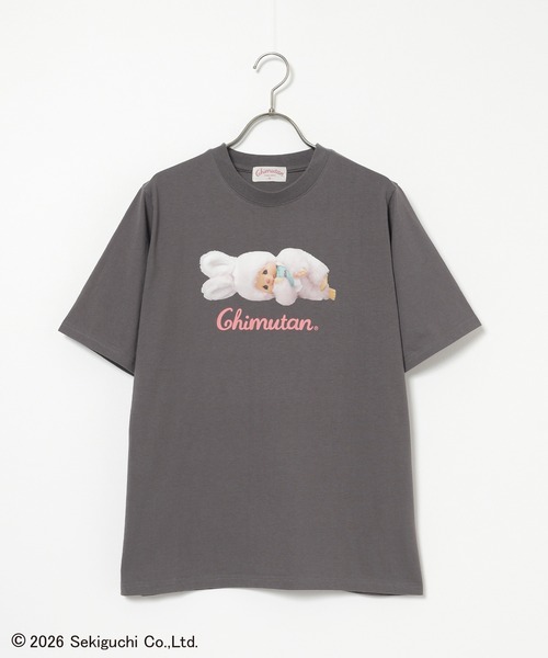 Honeys(ハニーズ)の「チムたん/Tシャツ(Tシャツ/カットソー・レディース・ピンク/オートミール/スミクロ/ブラウン・3L/S/M/LL/L)」の13枚目の写真