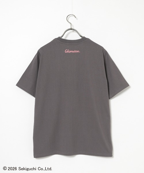 Honeys(ハニーズ)の「チムたん/Tシャツ(Tシャツ/カットソー・レディース・ピンク/オートミール/スミクロ/ブラウン・3L/S/M/LL/L)」の14枚目の写真