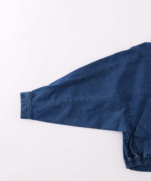 Kelen(ケレン)の「「KELEN / ケレン」9.5oz裏起毛デニム オーバージャケット(その他アウター・レディース・ネイビー/ブルー・S/M)」の10枚目の写真