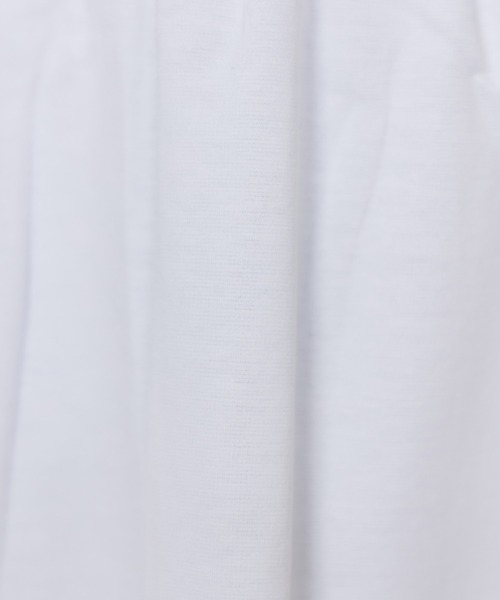 I.T.'S international(イッツインターナショナル)の「スーピマコットン ペプラムギャザープルオーバー(Tシャツ/カットソー・レディース・ダークブラウン/ネイビー/ホワイト・フリー)」の11枚目の写真