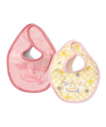 BEAMS mini | ベビー スマイル スタイ 2枚セット 2026FW あかちゃん よだれかけ プチプラ(ロンパース)