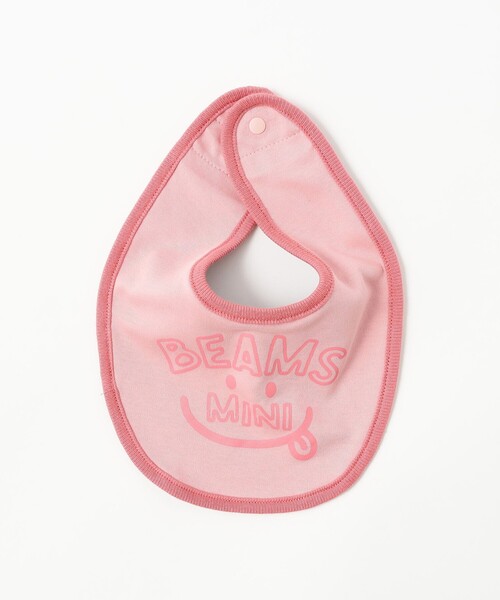 BEAMS mini（ビームスミニ）の「ベビー スマイル スタイ 2枚セット 2026FW あかちゃん よだれかけ プチプラ（ロンパース・キッズ・ロイヤルブルー/ピンク・ONE SIZE）」の3枚目の写真