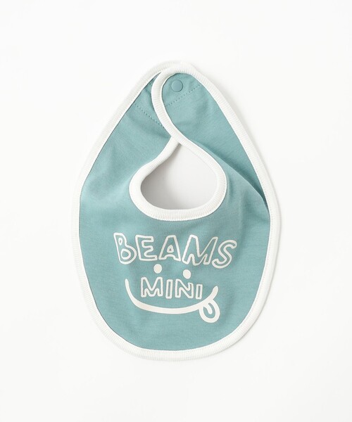 BEAMS mini（ビームスミニ）の「ベビー スマイル スタイ 2枚セット 2026FW あかちゃん よだれかけ プチプラ（ロンパース・キッズ・ロイヤルブルー/ピンク・ONE SIZE）」の10枚目の写真