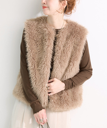 B.C STOCK | FUR VEST(ベスト)
