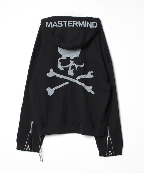 mastermind JAPAN(マスターマインド)の「BOXY BEADED ZIP UP HOODIE(パーカー・メンズ・ブラック・XL)」の3枚目の写真