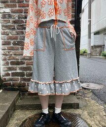 HELLO.SANFRANCISCO | 【HELLO.SANFRANCISCO】裾フリル星柄スウェットハーフパンツ(その他パンツ)