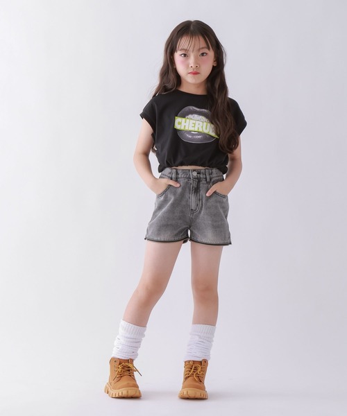 10C REPIPI(ジューシーレピピ)の「【10C REPIPI】【2WAY】ジップデニムパンツ(デニムパンツ・キッズ・ブラック/ブルー・110cm/120cm/130cm/140cm)」の14枚目の写真