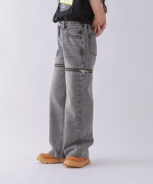 10C REPIPI(ジューシーレピピ)の「【10C REPIPI】【2WAY】ジップデニムパンツ(デニムパンツ・キッズ・ブラック/ブルー・110cm/120cm/130cm/140cm)」の11枚目の写真