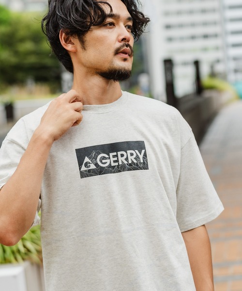 En serio TOKYO（エンソリオトーキョー）の「【GERRY】別注MTボックスロゴ半袖Tシャツ 52-9187G-IMP（Tシャツ/カットソー・メンズ・ダークブルー/ブラック/オートミール/ホワイト/カーキ・SMALL/LARGE/MEDIUM/X-LARGE）」の4枚目の写真