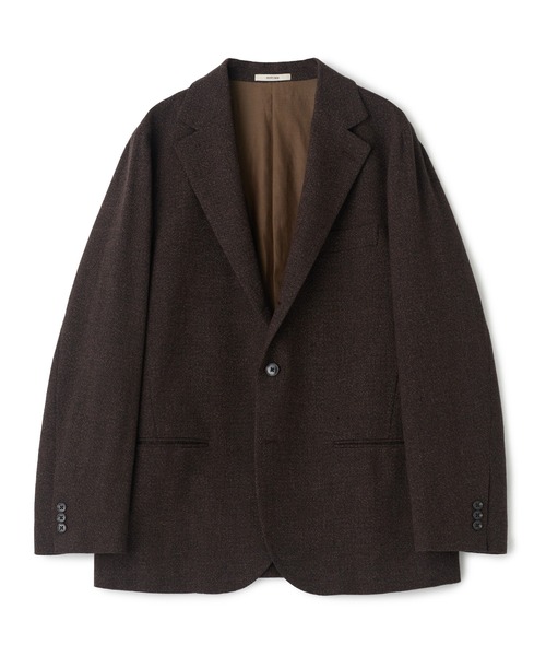 MEN'S BIGI(メンズビギ)の「【BASED ON MEN'S BIGI HERITAGE】ミックスツイード リラックスジャケット(テーラードジャケット・メンズ・ブラウン・02/03/04/01)」の14枚目の写真