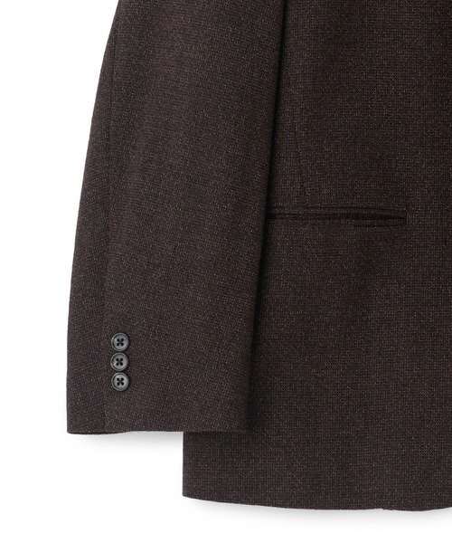 MEN'S BIGI(メンズビギ)の「【BASED ON MEN'S BIGI HERITAGE】ミックスツイード リラックスジャケット(テーラードジャケット・メンズ・ブラウン・02/03/04/01)」の18枚目の写真
