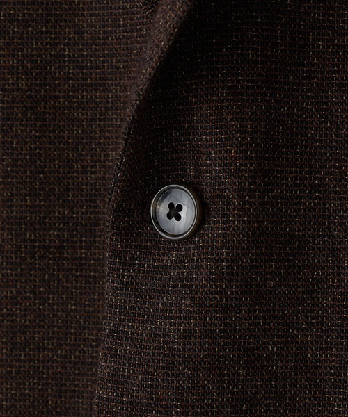 MEN'S BIGI(メンズビギ)の「【BASED ON MEN'S BIGI HERITAGE】ミックスツイード リラックスジャケット(テーラードジャケット・メンズ・ブラウン・02/03/04/01)」の17枚目の写真
