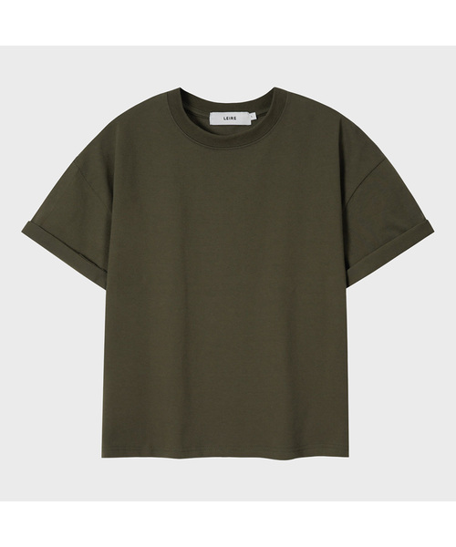 LEIRE(ルアール)の「エッセンシャルクロップTシャツ (12色)(Tシャツ/カットソー・メンズ・ホワイト/チャコールグレー/ライトグレー/ヘザーチャコール/ネイビー/カーキ/チャコール/ブラック/レッド/ライトブルー/ミント/スカイブルー・MEDIUM/LARGE/X-LARGE/XX-LARGE)」の7枚目の写真