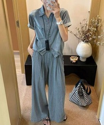 デニムセットアップ