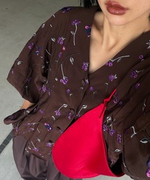 Ameri（アメリ）の「LUCIA BERRY EMBROIDERY SEER　GOWN（シャツ/ブラウス）」