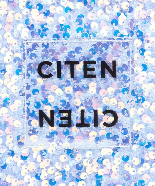 CITEN(シテン)の「<CITEN>スパンコールトート(トートバッグ・レディース・ブラック/ライトブルー/ホワイト・フリー)」の10枚目の写真