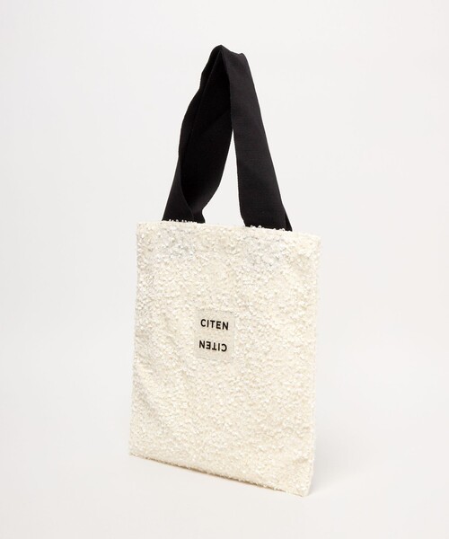 CITEN(シテン)の「<CITEN>スパンコールトート(トートバッグ・レディース・ブラック/ライトブルー/ホワイト・フリー)」の13枚目の写真