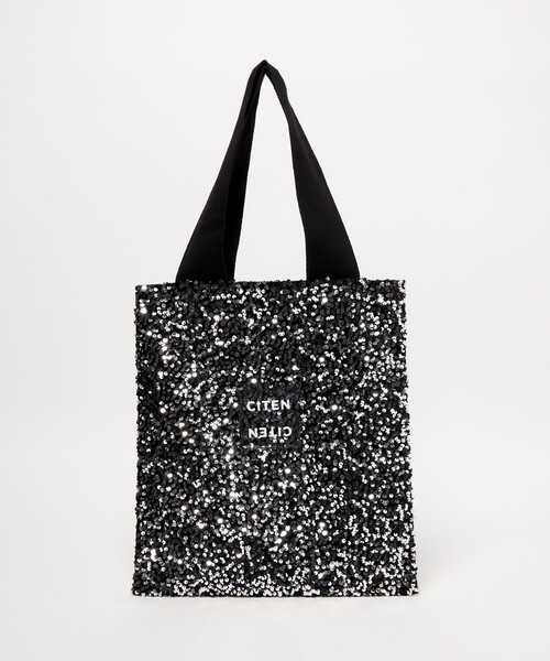 CITEN(シテン)の「<CITEN>スパンコールトート(トートバッグ・レディース・ブラック/ライトブルー/ホワイト・フリー)」の17枚目の写真