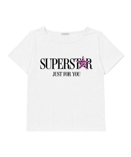 THEMORFHOUSE（ザモーフハウス）の「レオパードスーパースターオーバーサイズワンショルダー半袖Tシャツブラック（Tシャツ/カットソー・レディース・その他・MEDIUM）」の3枚目の写真