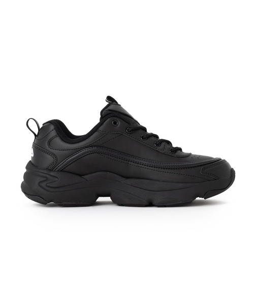 FILA(フィラ)の「RAYTONA SCRIPT / レイトナスクリプト(スニーカー・レディース・ブラック・23.5cm/23.0cm/24.5cm/22.5cm/28.0cm/26.0cm/25.0cm/24.0cm)」の5枚目の写真