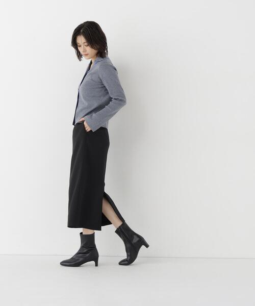 NATURAL BEAUTY BASIC（ナチュラルビューティーベーシック）の「カルゼナロースカート（スカート・レディース・ブラック/ダークブラウン・LARGE/MEDIUM/SMALL）」の11枚目の写真