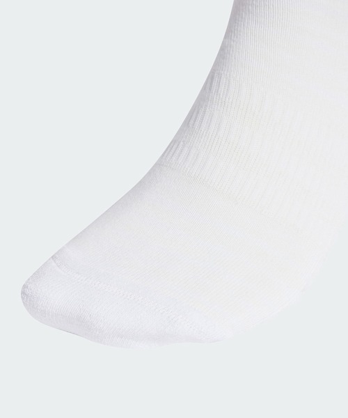 adidas(アディダス)の「クッション クルーソックス 3足組 / アディダス adidas(ソックス/靴下・メンズ・ホワイト・LARGE/kids-XXL/X-LARGE/SMALL/MEDIUM)」の3枚目の写真