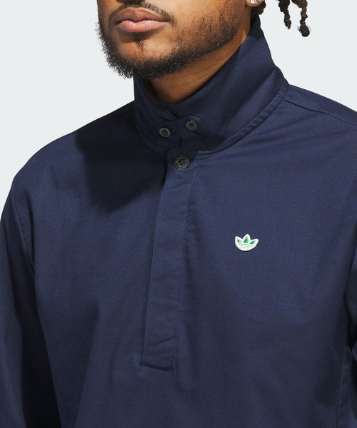 adidas(アディダス)の「オリジナルス ウインドジャケット【adidas Golf/アディダスゴルフ】(スウェット・メンズ・ネイビー・X-LARGE/3XL/LARGE/SMALL/MEDIUM/XX-LARGE)」の4枚目の写真