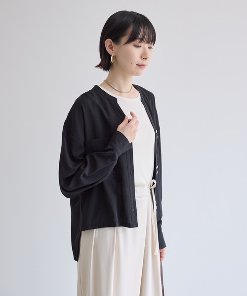 Paradise Picnic（パラダイスピクニック）の「バックレースブラウス（シャツ/ブラウス・レディース・ブラック/ホワイト/ブラウン・FREE）」の7枚目の写真