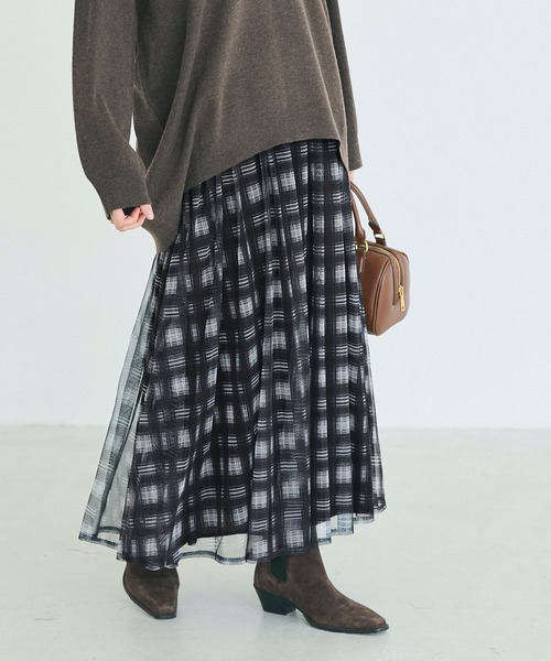 coca（coca）（コカ）の「チュールスカート【西山茉希様着用】（スカート・レディース・A/B・L/M）」の16枚目の写真
