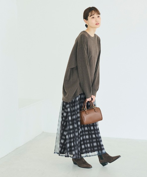 coca（coca）（コカ）の「チュールスカート【西山茉希様着用】（スカート・レディース・A/B・L/M）」の18枚目の写真