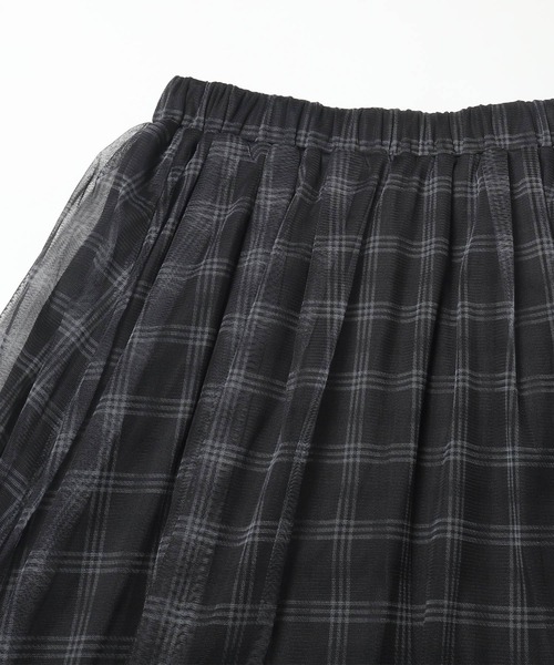 coca（coca）（コカ）の「チュールスカート【西山茉希様着用】（スカート・レディース・A/B・L/M）」の3枚目の写真