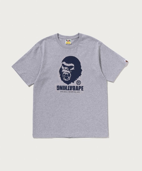 A BATHING APE(アベイシングエイプ)の「GRAFFITI APE HEAD TEE(Tシャツ/カットソー・メンズ・ブラック/グレー/ホワイト・MEDIUM/SMALL/X-LARGE/XX-LARGE/LARGE)」の3枚目の写真