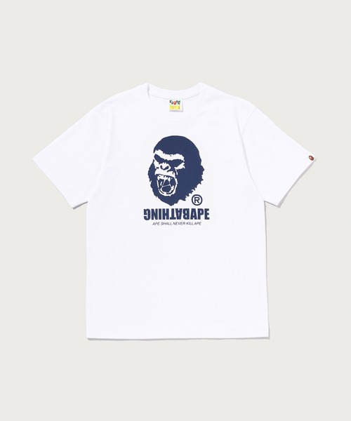 A BATHING APE(アベイシングエイプ)の「GRAFFITI APE HEAD TEE(Tシャツ/カットソー・メンズ・ブラック/グレー/ホワイト・MEDIUM/SMALL/X-LARGE/XX-LARGE/LARGE)」の2枚目の写真