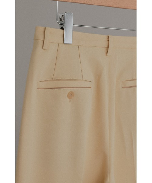 tento(テント)の「Pintuck Straight-Leg Trousers(スラックス・レディース・ブラック/イエロー/カーキ・36/38)」の16枚目の写真