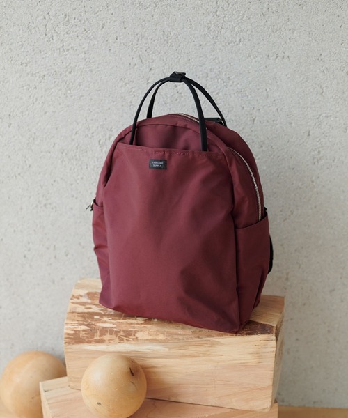 STANDARD SUPPLY(スタンダードサプライ)の「スタンダードサプライ / SIMPLICITY シンプリシティ / 26FW限定カラーWALLABY ワラビー(バックパック/リュック・レディース・ボルドー・FREE)」の5枚目の写真