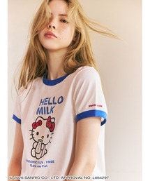 HELLOMILK Tシャツ