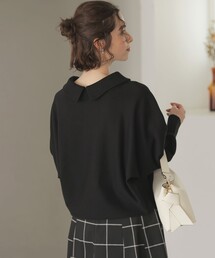 組曲（クミキョク）の「スムースストレッチ ロールネックニット（ニット/セーター）」