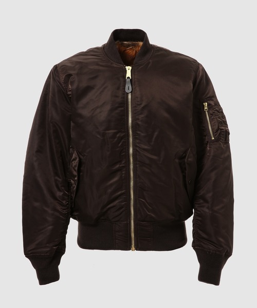 BLESS(ブレス)の「Richmanpoorman Bomber(MA-1・メンズ・ブラウン・M)」の1枚目の写真