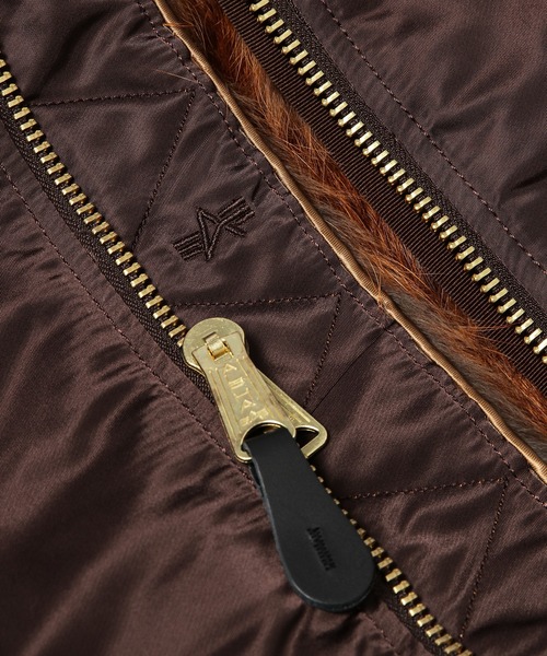 BLESS(ブレス)の「Richmanpoorman Bomber(MA-1・メンズ・ブラウン・M)」の4枚目の写真