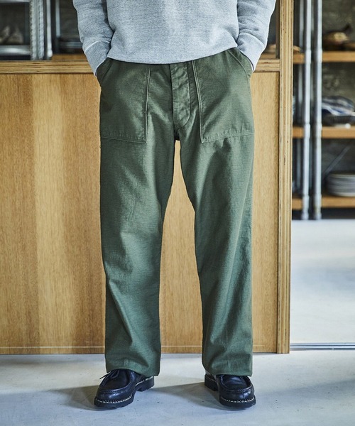 orSlow(オアスロウ)の「orSlow/オアスロウ VINTAGE FIT FATIGUE PANTS ヴィンテージフィット ファティーグパンツ ベイカーパンツ ワーク アメカジ 2026年秋冬 秋服(その他パンツ・メンズ・オリーブ・2/3/4)」の21枚目の写真