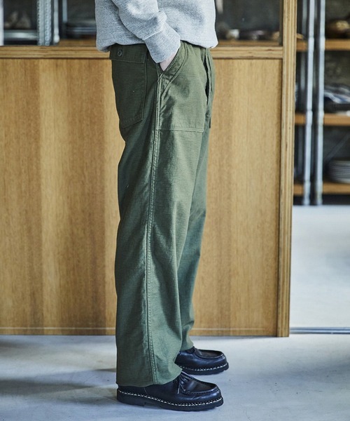 orSlow(オアスロウ)の「orSlow/オアスロウ VINTAGE FIT FATIGUE PANTS ヴィンテージフィット ファティーグパンツ ベイカーパンツ ワーク アメカジ 2026年秋冬 秋服(その他パンツ・メンズ・オリーブ・2/3/4)」の19枚目の写真