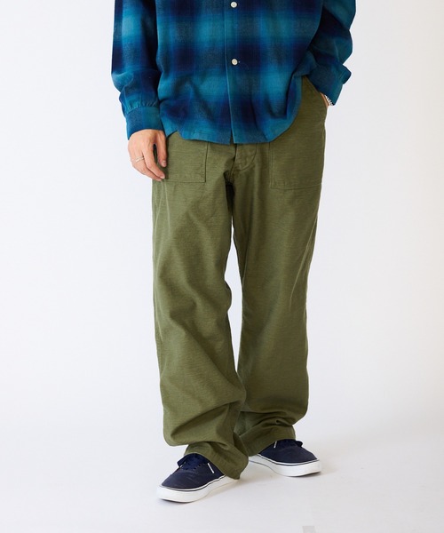 orSlow(オアスロウ)の「orSlow/オアスロウ VINTAGE FIT FATIGUE PANTS ヴィンテージフィット ファティーグパンツ ベイカーパンツ ワーク アメカジ 2026年秋冬 秋服(その他パンツ・メンズ・オリーブ・2/3/4)」の17枚目の写真