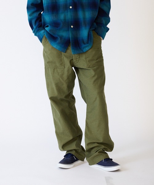 orSlow(オアスロウ)の「orSlow/オアスロウ VINTAGE FIT FATIGUE PANTS ヴィンテージフィット ファティーグパンツ ベイカーパンツ ワーク アメカジ 2026年秋冬 秋服(その他パンツ・メンズ・オリーブ・2/3/4)」の16枚目の写真