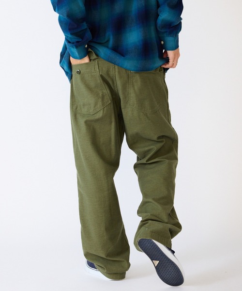 orSlow(オアスロウ)の「orSlow/オアスロウ VINTAGE FIT FATIGUE PANTS ヴィンテージフィット ファティーグパンツ ベイカーパンツ ワーク アメカジ 2026年秋冬 秋服(その他パンツ・メンズ・オリーブ・2/3/4)」の14枚目の写真