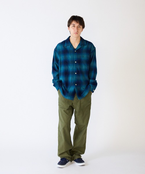 orSlow(オアスロウ)の「orSlow/オアスロウ VINTAGE FIT FATIGUE PANTS ヴィンテージフィット ファティーグパンツ ベイカーパンツ ワーク アメカジ 2026年秋冬 秋服(その他パンツ・メンズ・オリーブ・2/3/4)」の13枚目の写真