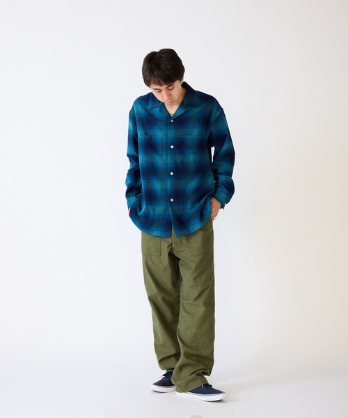 orSlow(オアスロウ)の「orSlow/オアスロウ VINTAGE FIT FATIGUE PANTS ヴィンテージフィット ファティーグパンツ ベイカーパンツ ワーク アメカジ 2026年秋冬 秋服(その他パンツ・メンズ・オリーブ・2/3/4)」の12枚目の写真