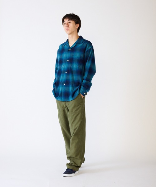 orSlow(オアスロウ)の「orSlow/オアスロウ VINTAGE FIT FATIGUE PANTS ヴィンテージフィット ファティーグパンツ ベイカーパンツ ワーク アメカジ 2026年秋冬 秋服(その他パンツ・メンズ・オリーブ・2/3/4)」の11枚目の写真